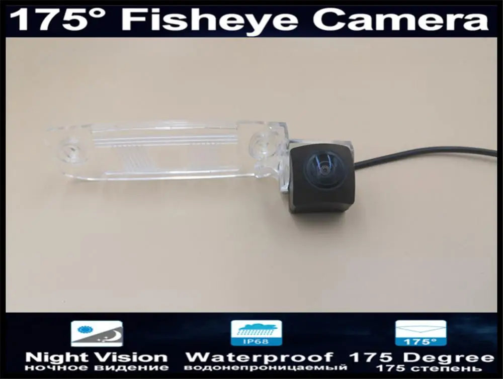 

175 Degree 1080P Fisheye Reverse Camera Parking Car Rear view Camera For Kia Sportage SL Sportage R 2011- 2014 Kia K3 Car Camera