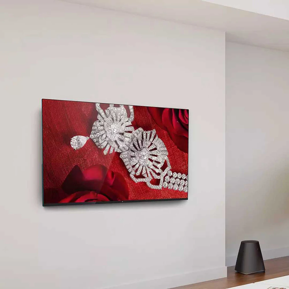 Xiaomi tv 4 55 дюймов K Smart ультра тонкий телевизор с настенным и настольным узким