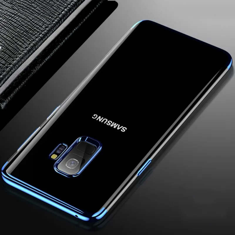 Покрытие Мягкие TPU Чехлы для samsung Galaxy S8 S9 плюс S6 S7 край A7 2018 A5 2016 Примечание 8 J5 J7 2017