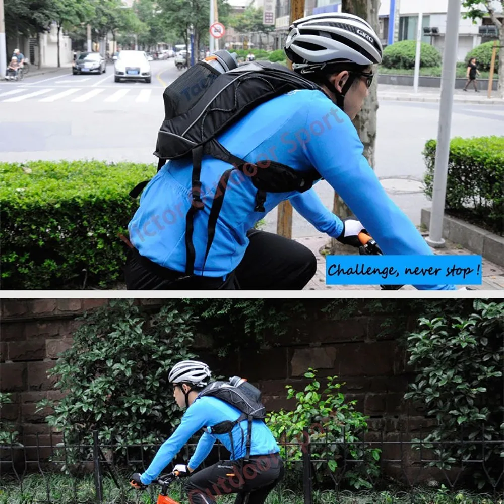 Discount Roswheel Waterproof Cycling Backpack MTB Bike Hydration Backpack Lightweight Sport Travel Backpack Water Bag Mochila Hidratacion 19