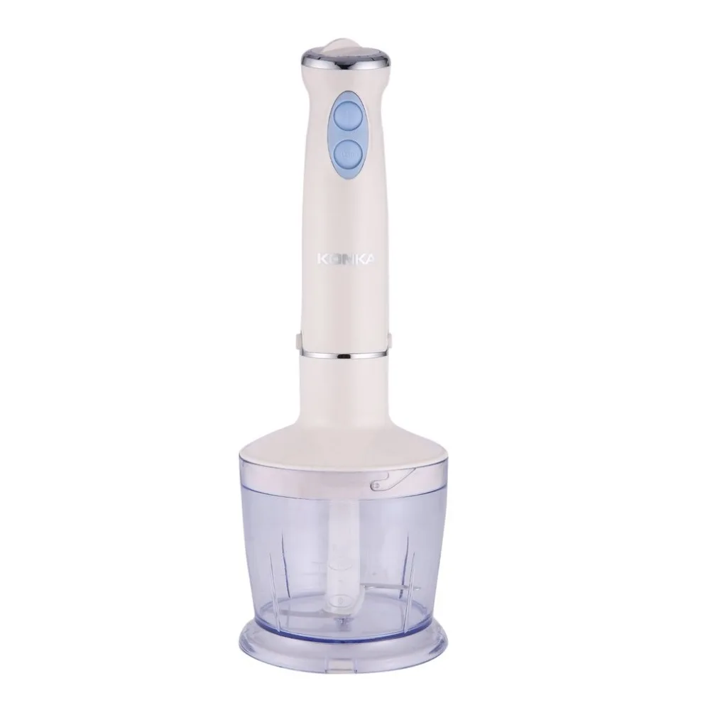 

KONKA Powerful 220V 600W Multi-functional Variable 6 Speed Control Food Processor Stainless Steel Hand Blender Mixer Set Gifts