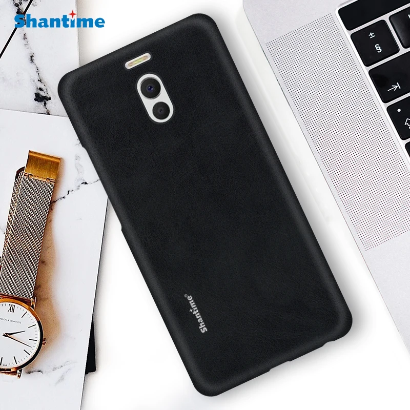 Роскошный Винтажный чехол из искусственной кожи чехол для Meizu 15 Plus, чехол для телефона для Meizu M6T, чехол в деловом стиле