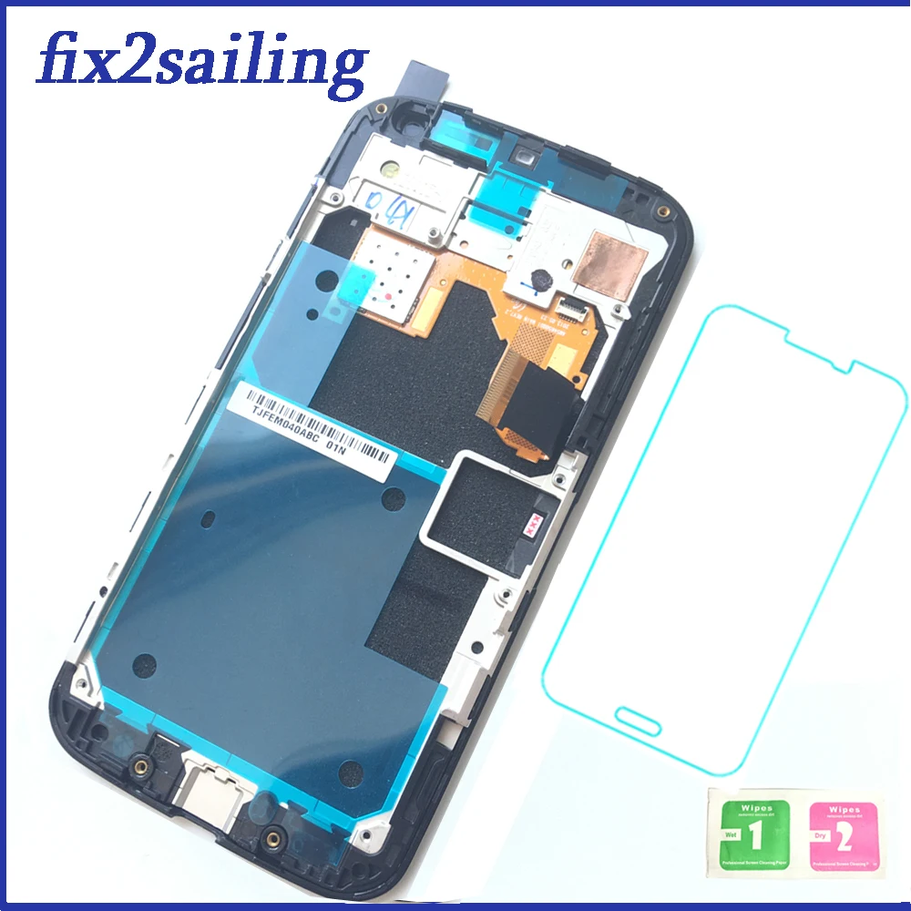 

New 100% Working LCD Display Touch Screen Digitizer Frame Assembly Replacement For Motorola Moto X XT1052 XT1053 XT1056 XT1058