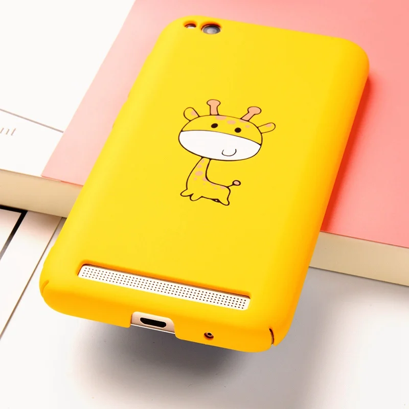 TOMKAS Cute Case Xiaomi Redmi 5 4X Note 4X 5A Case Giraffe Animal Back Cover For Xiaomi Redmi 5 Plus 5A Mi A1 5X Case PC Coque   (4)