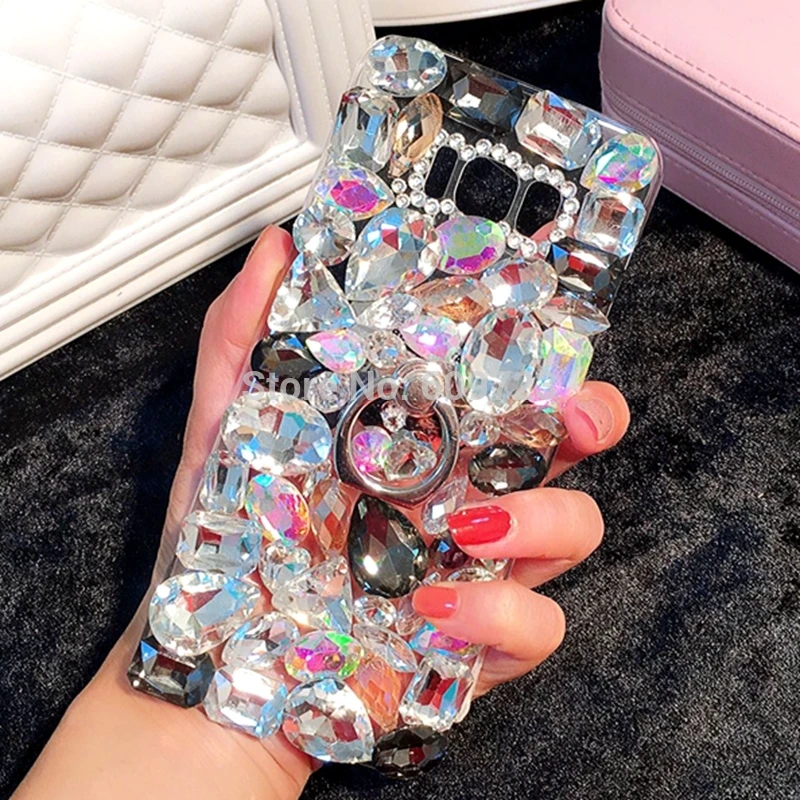 Для OPPO R7 R7S R9 R9S R11 R11s R15 плюс A37 A39 A57 A59 A71 A77 A83 F1 F1s F3 f5 большой горный хрусталь случае