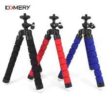 Mini Flexible Sponge Octopus Tripod For iPhone Xiaomi Huawei Smartphone Tripod for Gopro Camera Accessory With Phone Clip Holder mini flexible sponge octopus tripod for iphone samsung xiaomi huawei smartphone tripod stand holder for gopro camera dslr mount