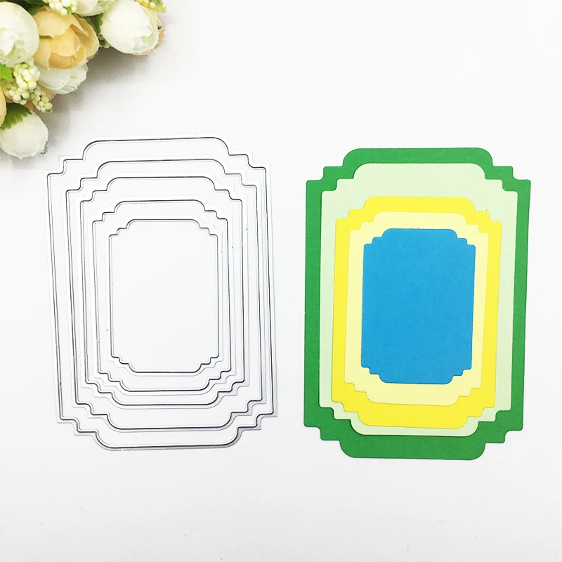  Julyarts 2019 New Arrived Irregular Figure Metal Cutting Die For Scrapbooking Wedding Invition Card - 32983826524