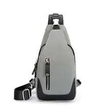 012118 новая популярная мужская нагрудная сумка из текстиля мужская повседневная сумка-мессенджер