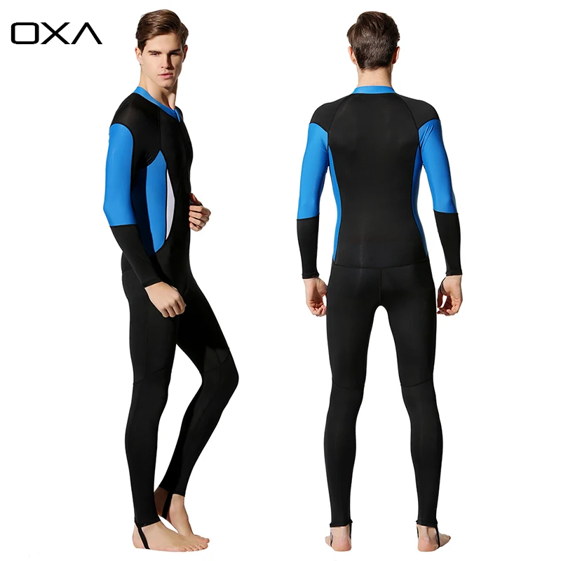 OXA High Elastic Nylon Lycra Men Wetsuit long sleeve Anti UV Wetsuits