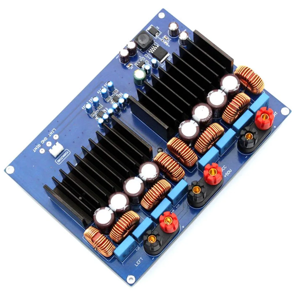 

TAS5630 + OPA1632DR 1200W DC48V 2.0 Channel Class D Digital Amplifier Board YJ Completed board AMP Assembled