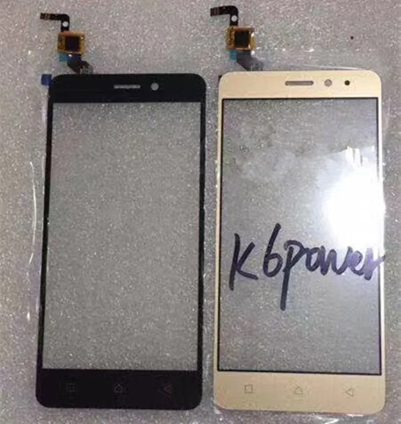 5.5inch Touch Screen Panel Digitizer Accessories For Lenovo K6 Power Smartphone Gold&ampBlack Free Shipping+Track Number | Мобильные