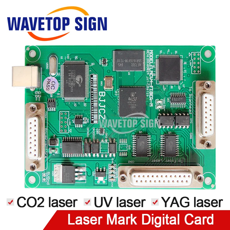 

JCZ Laser Mark Machine Control Card V4-SZL1 Digital Signal use for CO2 Laser Module YAG Laser Module UV Laser Module usb Card