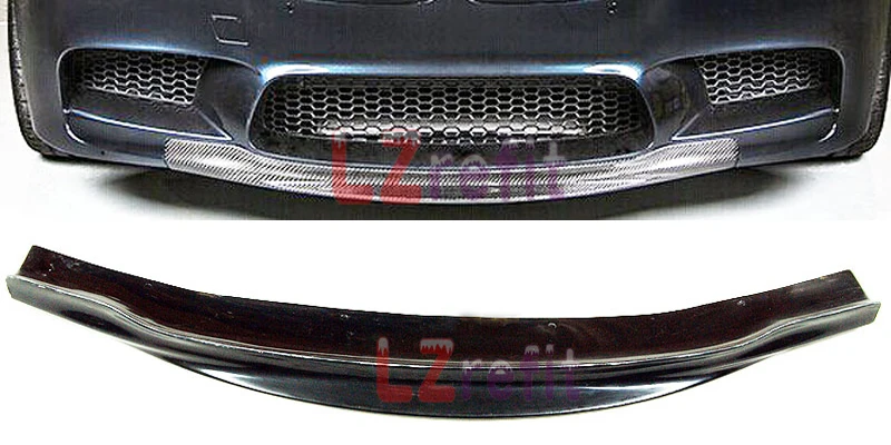 Неокрашенный фронт спойлер сплиттер для BMW 5-Series F10 M5 переднего бампера 2011UP