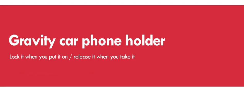 Universal Gravity Car Phone Holder Stand Air Vent 360 Degree Rotation For iphone X 8 Xiaomi Samsung Mobile Auto Support Bracket (1)