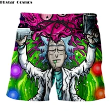 PLstar Cosmos дропшиппинг новые модные мужские 3d шорты с рисунком Рика и Морти, унисекс-взрослые Летние повседневные шорты SK5