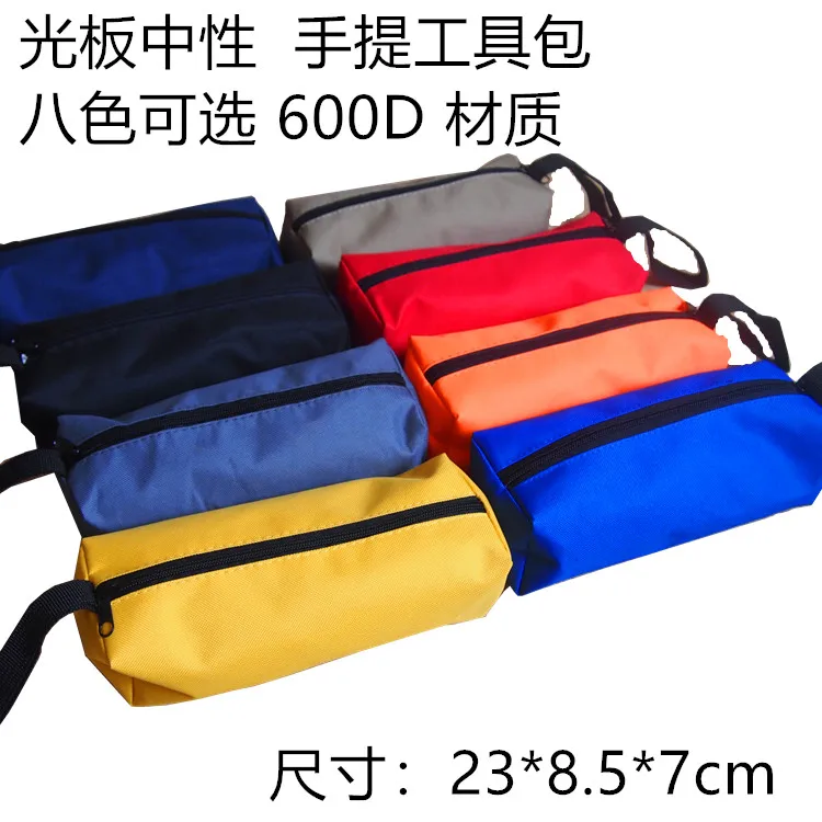 

1Pc small Tool Bag Oxford Canvas Multifunctional Waterproof For Small Metal Parts With Carrying Handles