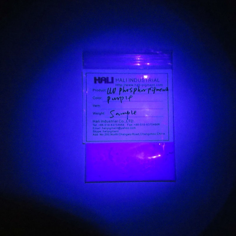 UVphosphorpigmentUVfluorescentpigmentUVsensitivepowderunderUVlightcolorpurple1lot