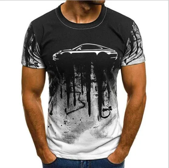 

FREE SHIPPING Summer Car PORSCHE 911 991 CAR ENTHUSIASTS cotton Hip Hop T Shirt Men Print