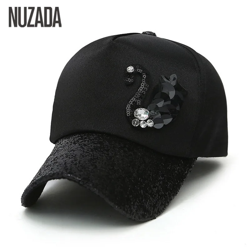 Brands NUZADA New  2017 Ladies Women Baseball Caps Snapback Spring Summer Autumn Bone Hip Hop Hats Sunscreen Leisure Cotton Cap