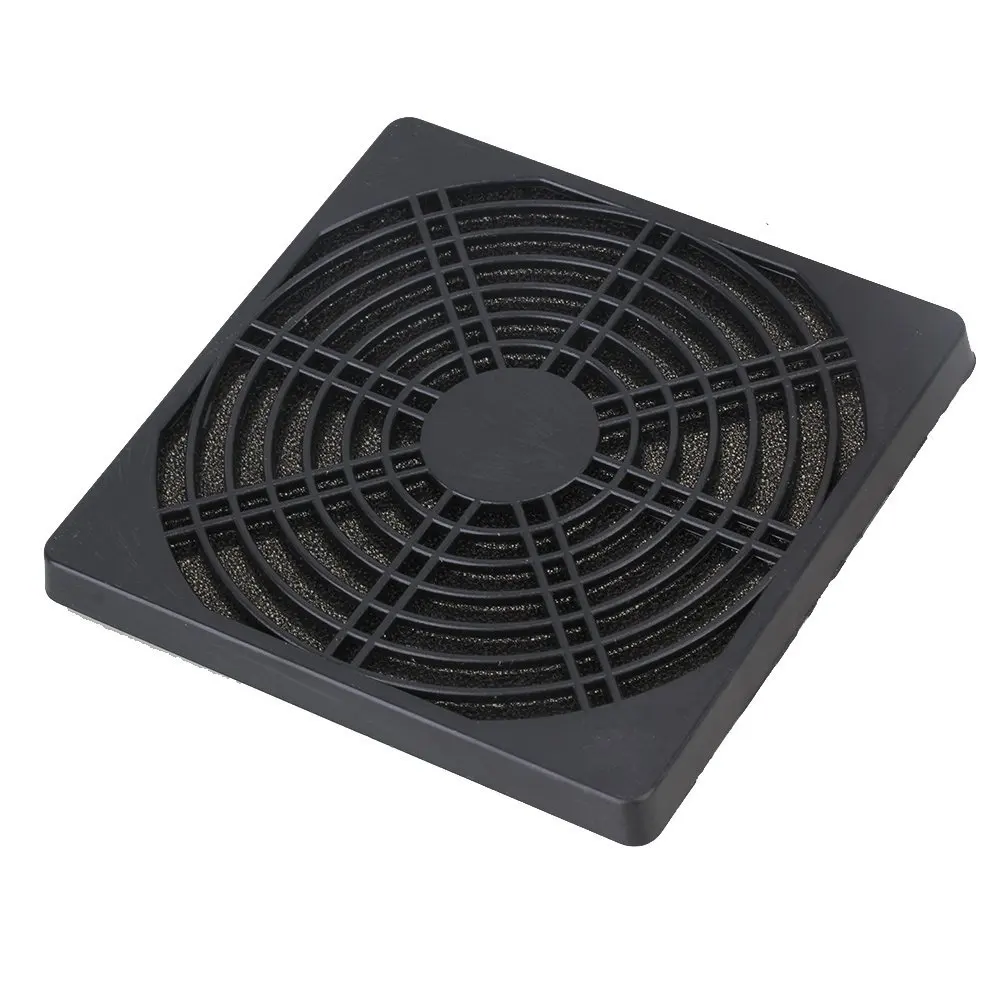 

120mm 80mm Cooler Fan Dust Filter Dustproof Screen PC Computer Case Mesh PC Case Fan Dust Sponge Filter Black