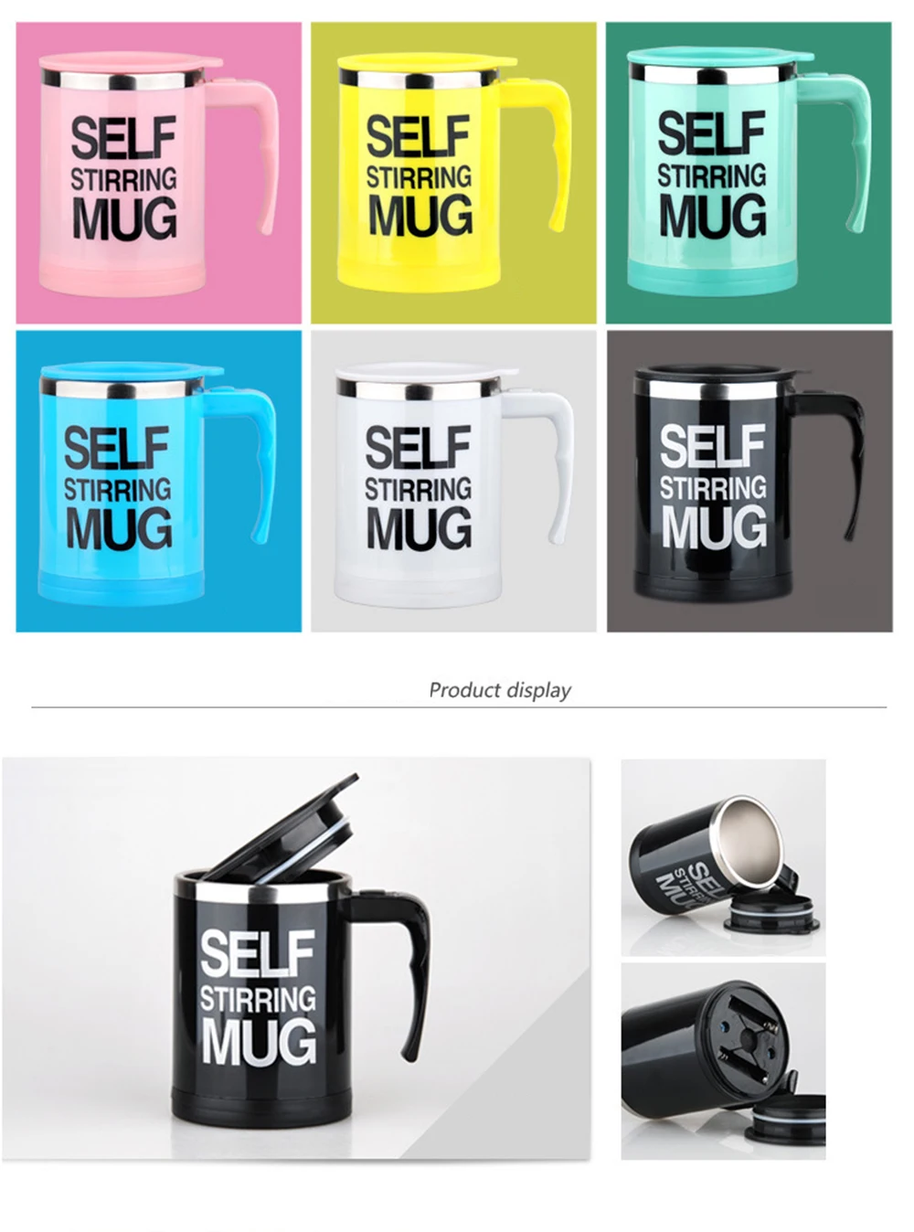 Лодочный мотор в кружку для размешивания. Temperature Control Smart Mug. Капучинатор Кружка электрический