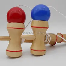 2 шт. Деревянный Маленький kendama bilboquet набор детей подростков взрослых PE физическая тренировочная команда Спортивная активная игра игрушка