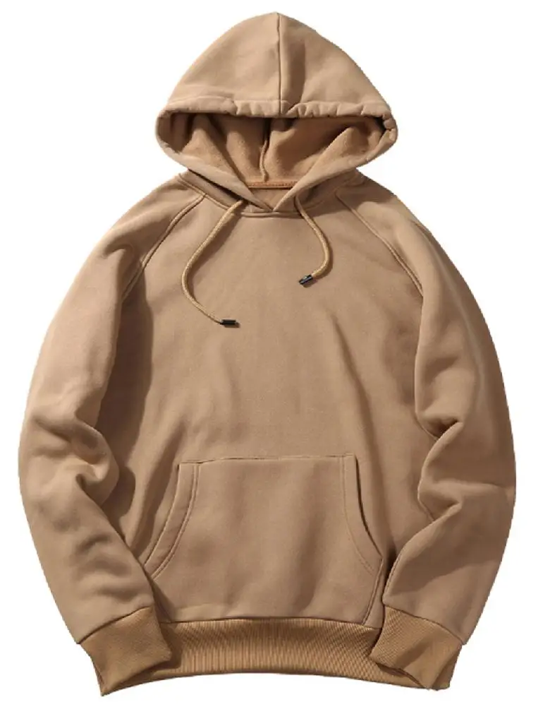 Mrwonder Men Casual Loose Long Sleeve Hoodie Simple Sports Hooded Sweatshirt Pullover Hoodies