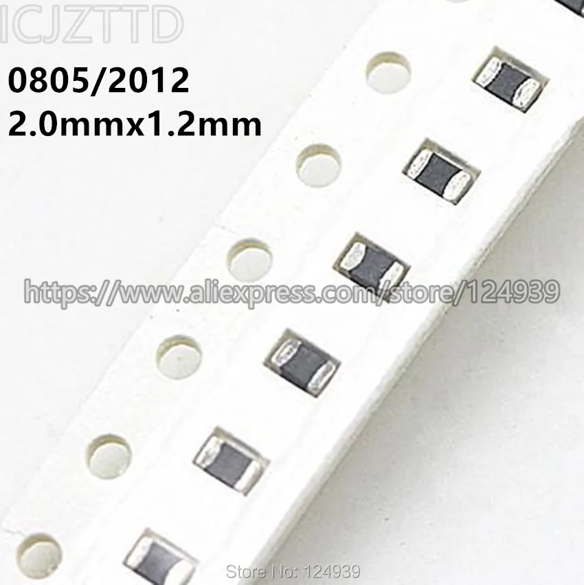 

100pcs 0805 12NH 15NH 18NH 22NH 27NH 33NH 39NH 47NH 56NH 68NH 82NH SMD Inductors High frequency inductance