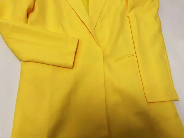Краткое ол сплошной с закрытой грудью длинные Для женщин Костюмы Блейзер Куртка с капюшоном Дамы Плюс Размеры карманов Бизнес Blaser mujer