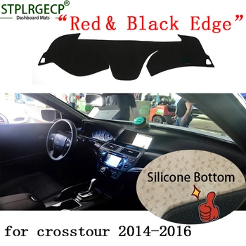 

Stplrgecp Top Quality Double layer Dash Mat Dashmat Dashboard Cover Sun Shade Dash Board Cover Carpet for Honda crosstour