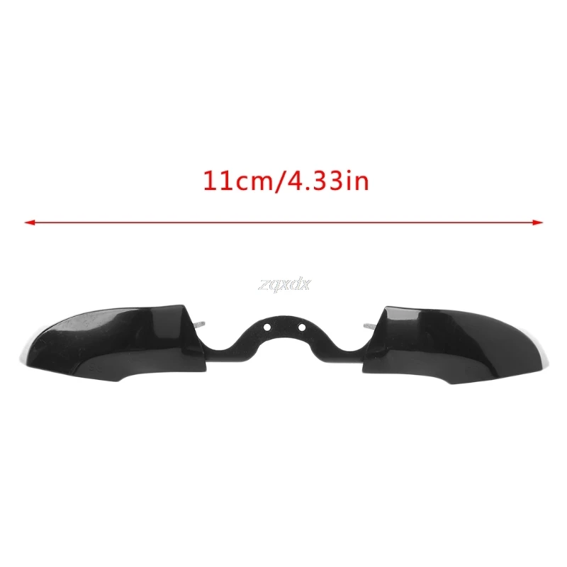 Microsoft Xbox One 컨트롤러용 블랙 새 버전 LB RB 범퍼 버튼, X Box One 엘리트 제어용 3.5mm 잭 포트 포함, 5 피스