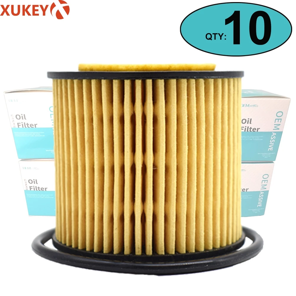 

10Pcs 03D198819 Oil Filter For Seat Ibiza IV Sportcoupe 6J1 Skoda Fabia II Combi Roomster Praktik 5J VW Fox 5Z1 Polo 6R 9N