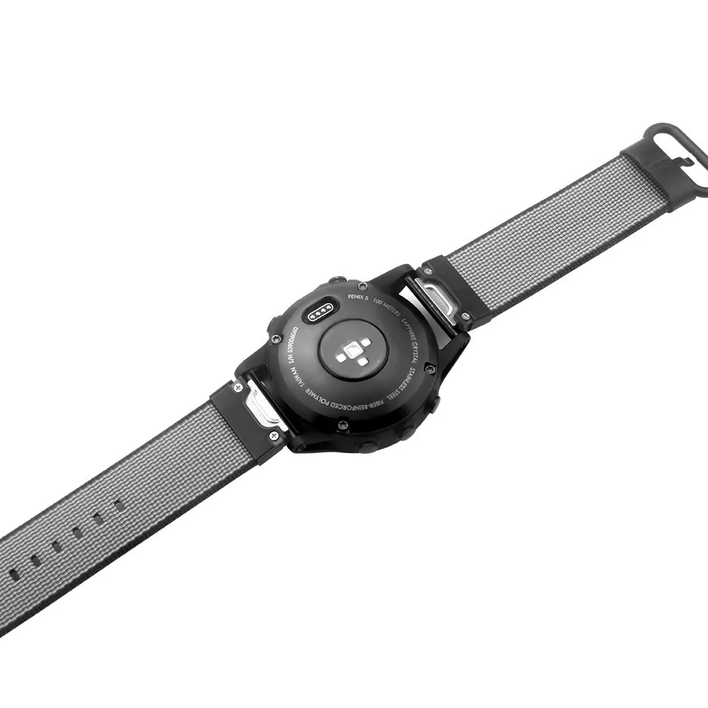 Нейлоновый ремешок для часов Ремешок Garmin Fenix 5 Wath тканый нейлоновый замена