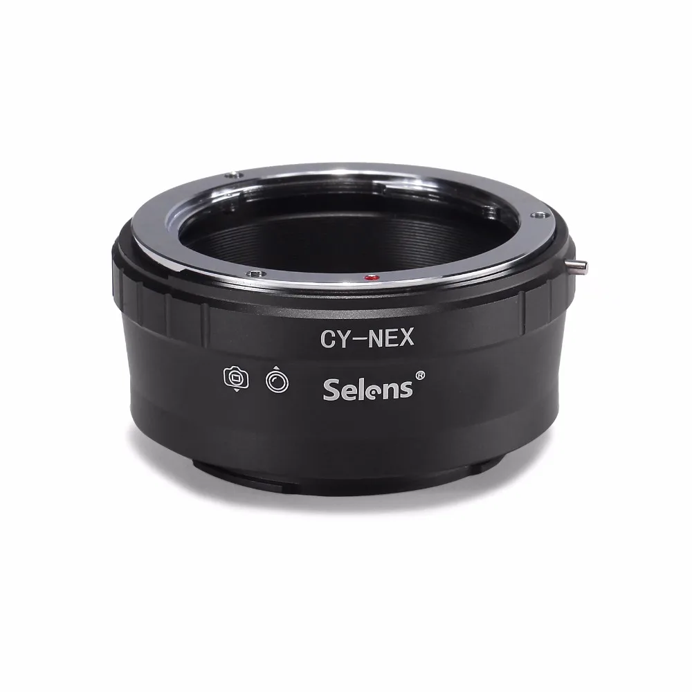 CY mount lens adapter ring metal support AVm for Sony NEX-7 NEX-6 NEX-6L NEX-5T NEX-5N NEX-5 NEX-F3 NEX-F3K NEX-C3 (4)