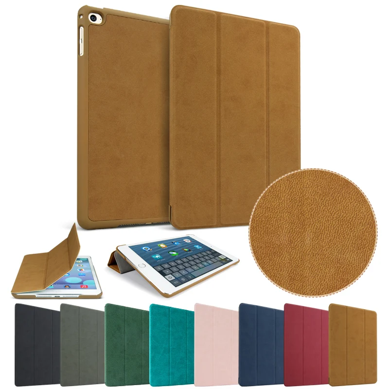 Чехол для Apple ipad Pro 9,7 или для ipad Air 2 или для ipad mini 4 из матовой искусственной кожи высокого качества с изображением оленя умный чехол из искусственной кожи для сна