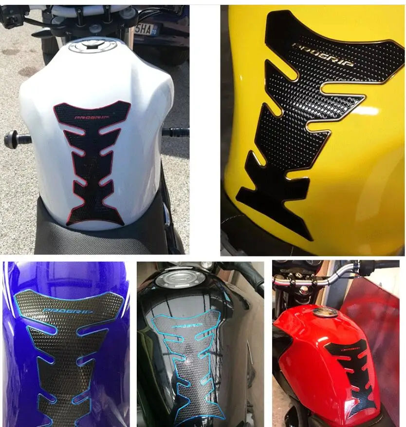 

Silver Red Gold 3D Motorcycle Fuel Oil Tank Pad Decal Protector Cover Sticker Universal For Honda Yamaha Kawasaki Suzuki Harley