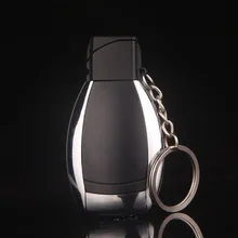 

Fashion Design Creative Car Model Windproof Lighter Flame gas car key lighter Men cigarette lighter Key buckle gift lighter-TT7