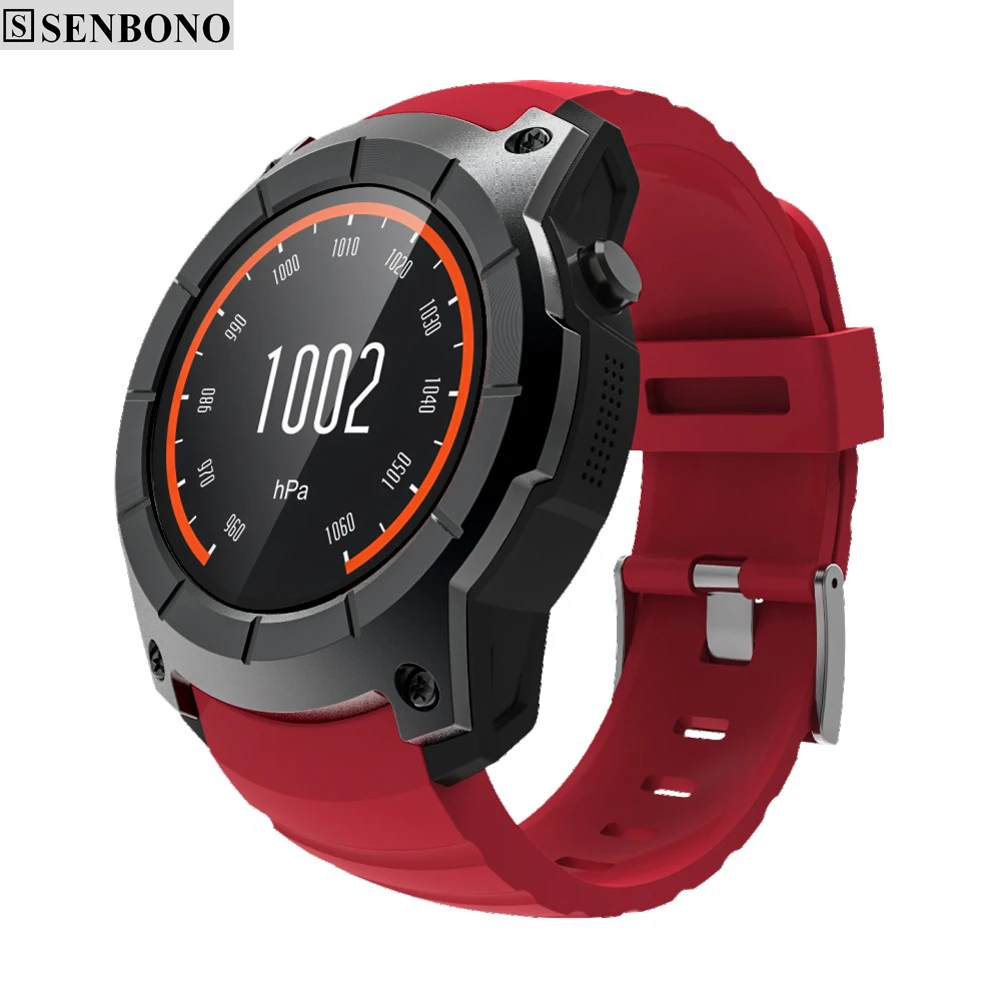 SENBONO S958 спортивные Шагомер Умные часы MTK2503 gps трекер монитор сердечного ритма