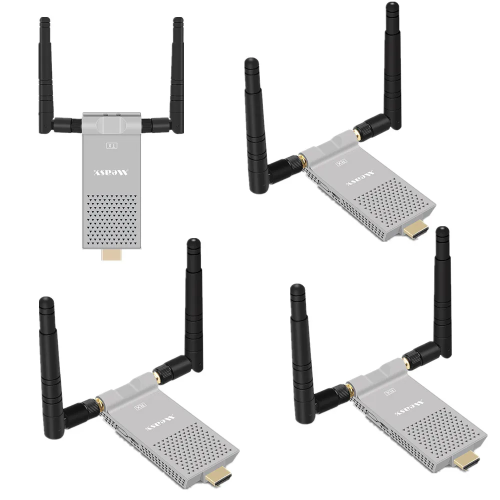 Measy новейший Беспроводной HDMI SDI передачи 1 передатчик и 3 приемника 200 м 656FT 5 8 ГГц Full
