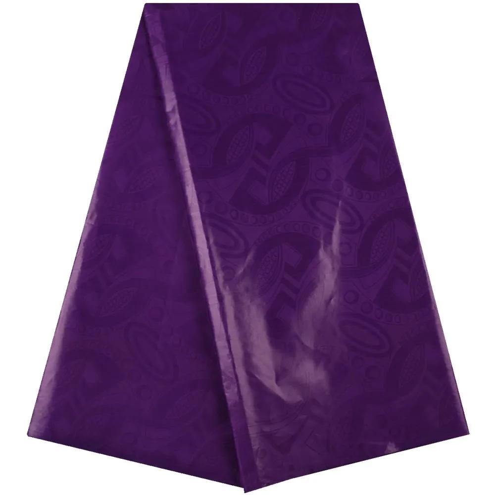 

Soft Guinea Brocade Fabric For Men Purple Lace Fabric High Quality Bazin Riche Getzner Latest Bazin Lace 30Yards/Pieces Y1647