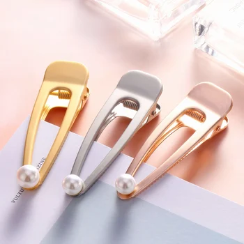

Women Elegant Pearl Metal Hair Clip Hairband Comb Bobby Pin Barrette Hairpin Headdress Hair Accessories Beauty Styling Tools