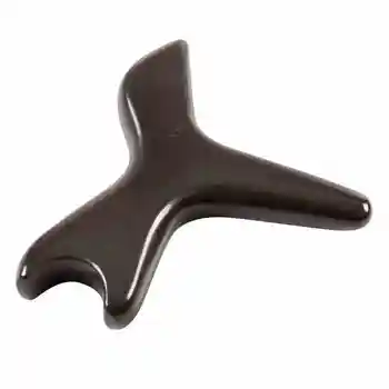 

natural brown Xuanhuang scraping stone needle for foot acupuncture massage treatment