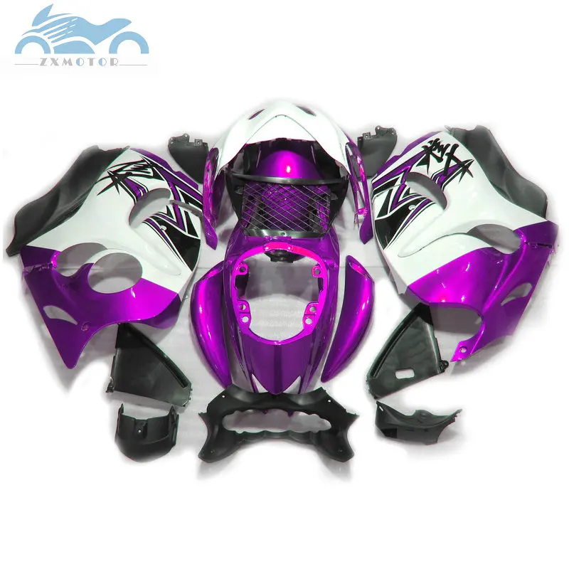 

Customize Injection Fairings kit for SUZUKI Hayabusa GSX1300R 2008-2013 fairing kits GSXR1300 GSX R1300 08 10 11 15 white purple