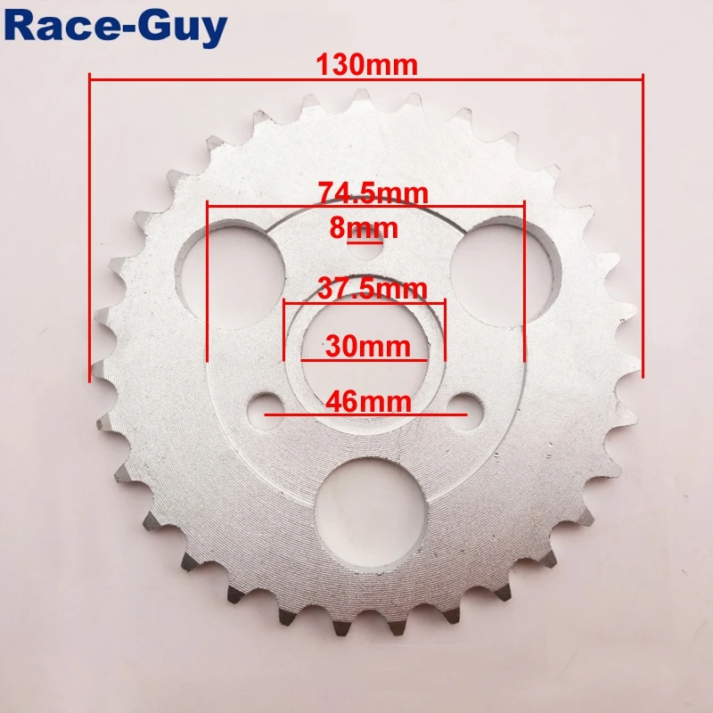 Алюминий задний привод звездочка цепной передачи 420 31 зуб 30 мм для Z50A Z50 Z50R Z50J обезьяна велосипед