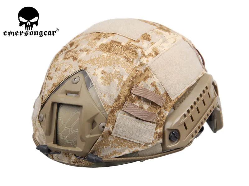 Emerson Пейнтбол Wargame Армия страйкбол Тактический Военная Униформа шлем крышка для быстрого шлем Безопасности и Выживания BJ/pj/MH Мультикам/