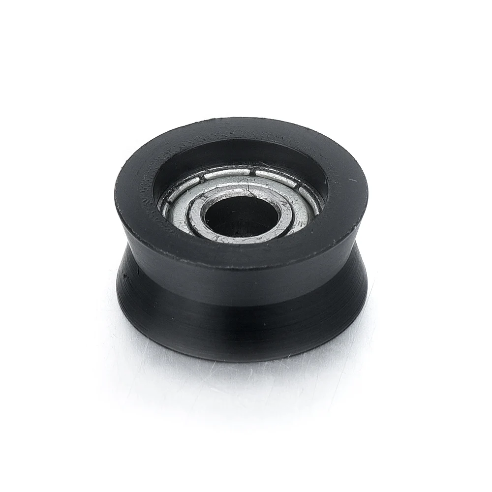 

AU Australia Warehouse 10pcs 696ZZ V-Type 6*15*5mm Black Bearing PA66 V-groove Package Plastic Pulley Ball Bearings