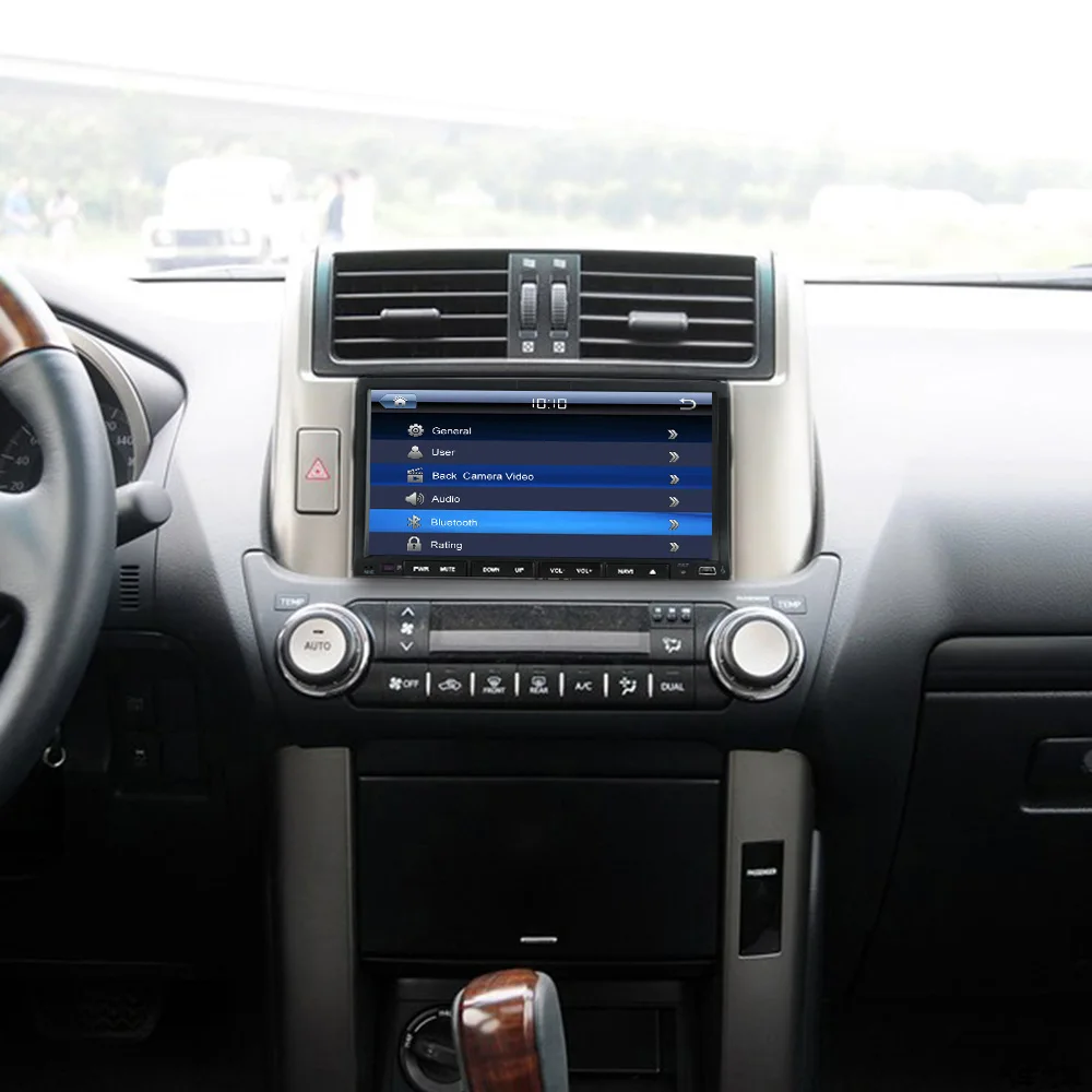Sale 7"inch 2 Din HD Touch Screen DVD Car Stereo Player BT FM AM Radio CD MP3 WMA VCD Steering Wheel Control 8