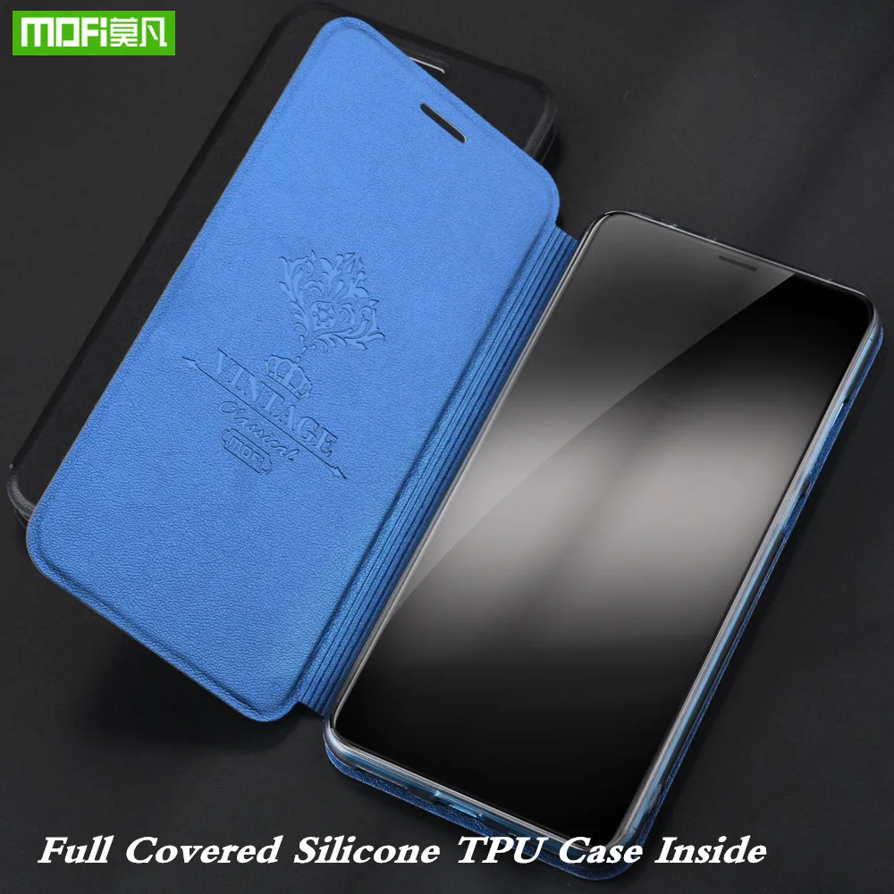 Чехол MOFI для Meizu 16X чехол Meizu16X откидная крышка из искусственной кожи мягкий ТПУ