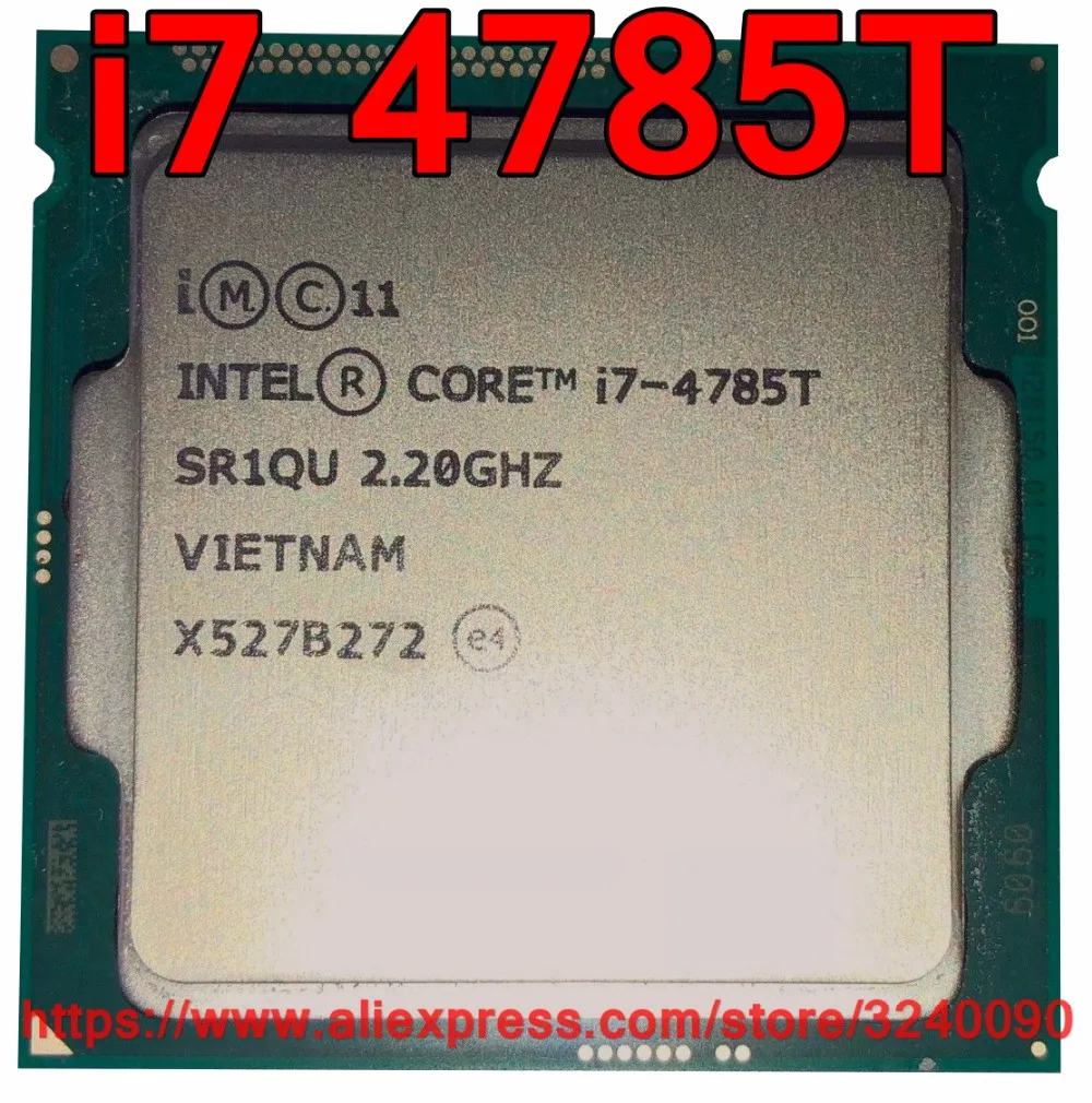 Оригинальный процессор Intel core i7 4785T 2 20 ГГц 8 Мб 35 Вт четырёхъядерный стандартная