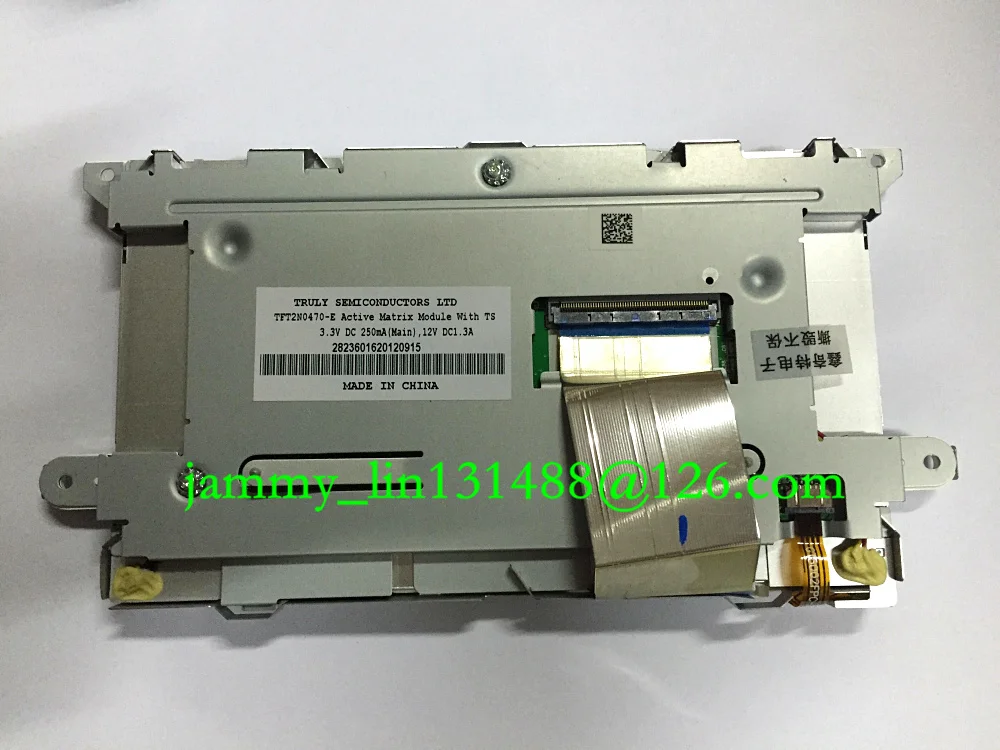 Абсолютно новые действительно полупроводниковые приборы Ltd TFT2N0470-E экран для VW Skoda RCD-510 REC автомобиля gps навигация ЖК-модули 2 шт./партия